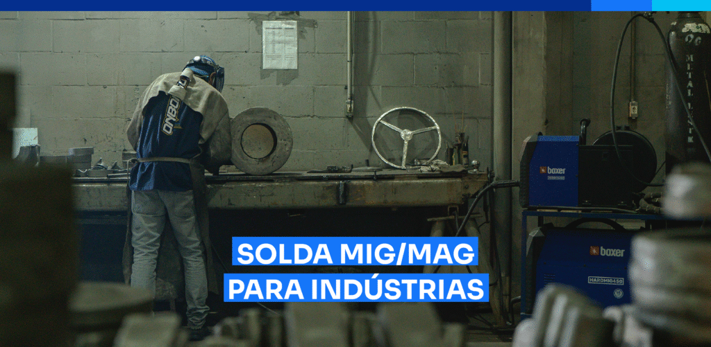 MAQUINA DE SOLDA MIG MAG INDUSTRIAL PARA INDUSTRIAS BOXER SOLDAS