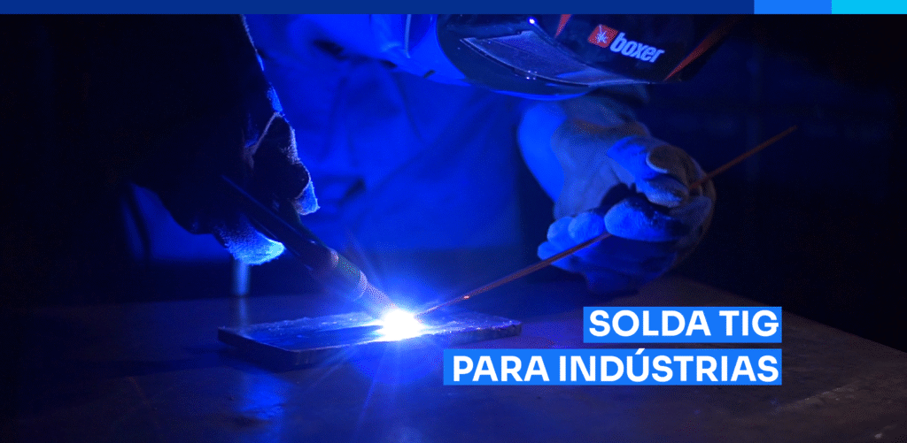 SOLDA TIG PARA INDUSTRIA BOXER SOLDAS