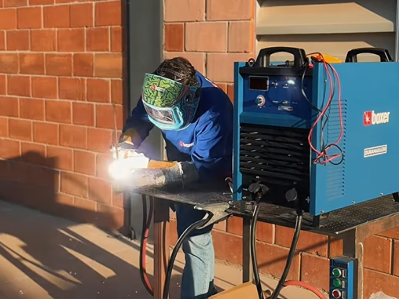 como funciona o processo de goivagem